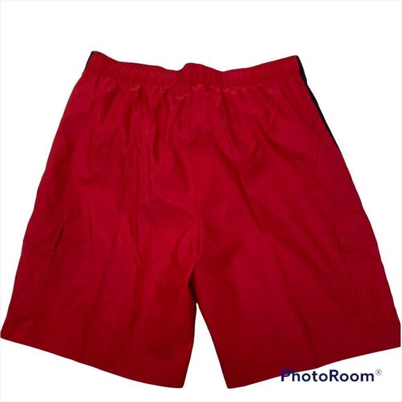 New with tags Men’s Open Trails Red and Black Lined Swim Trunks Size XL‎ - Picture 5 of 9